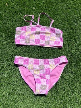 Roxy' Floral Two-Piece Swim Set